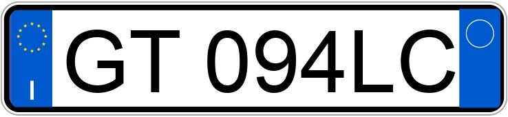 Numer rejestracyjny GT094LC posiada FIAT Panda 3a serie