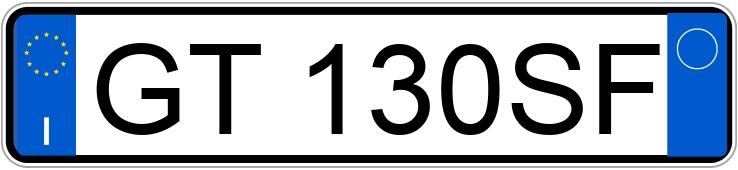 Numer rejestracyjny GT130SF posiada ALFA ROMEO Stelvio