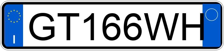 Numer rejestracyjny GT166WH posiada ALFA ROMEO Stelvio