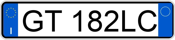 Numer rejestracyjny GT182LC posiada FIAT Tipo Numer rejestracyjny GT182LC posiada FIAT Tipo