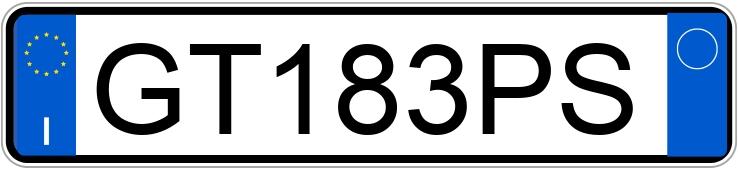 Numer rejestracyjny GT183PS posiada TOYOTA Aygo X