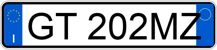 Numer rejestracyjny GT202MZ posiada VOLKSWAGEN T-Roc 1a serie