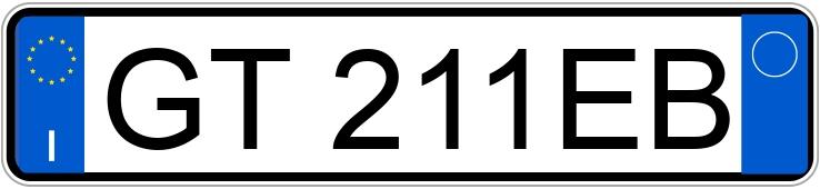 Numer rejestracyjny GT211EB posiada TOYOTA GR Supra