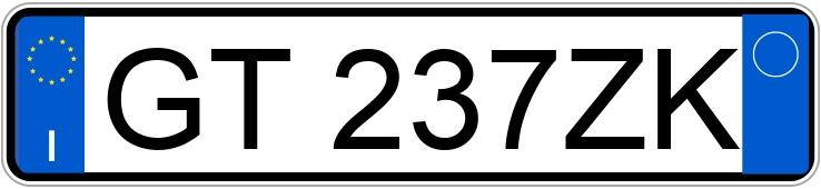 Numer rejestracyjny GT237ZK posiada FIAT 500X Numer rejestracyjny GT237ZK posiada FIAT 500X