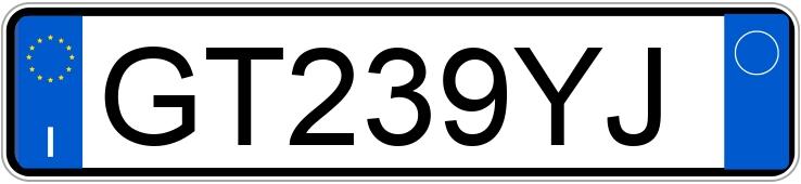 Numer rejestracyjny GT239YJ posiada FORD Puma