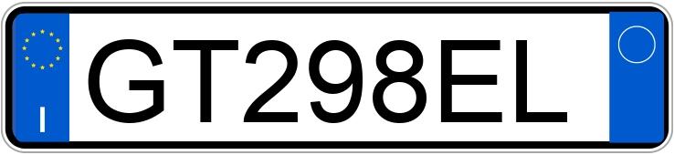 Numer rejestracyjny GT298EL posiada KIA Sportage 5a serie Numer rejestracyjny GT298EL posiada KIA Sportage 5a serie