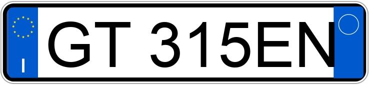 Numer rejestracyjny GT315EN posiada DACIA Duster 2a serie Numer rejestracyjny GT315EN posiada DACIA Duster 2a serie