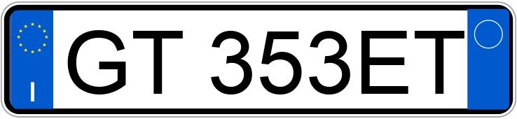 Numer rejestracyjny GT353ET posiada HYUNDAI i10 3a serie