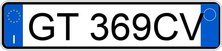 Numer rejestracyjny GT369CV posiada AUDI Q2