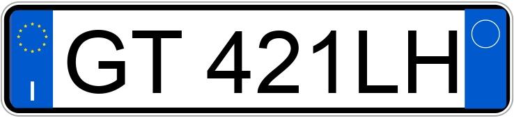Numer rejestracyjny GT421LH posiada CITROEN C3 3a serie