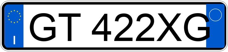 Numer rejestracyjny GT422XG posiada FORD Focus 4a serie
