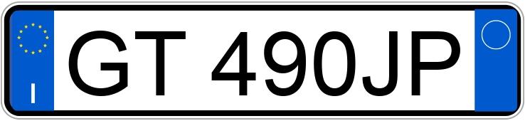 Numer rejestracyjny GT490JP posiada NISSAN Qashqai 3a serie Numer rejestracyjny GT490JP posiada NISSAN Qashqai 3a serie