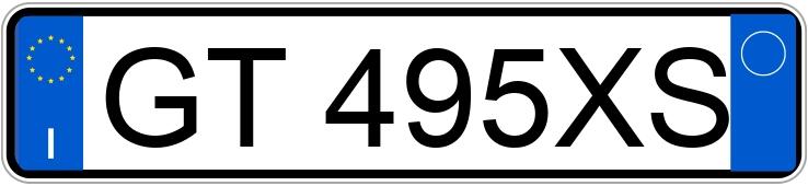 Numer rejestracyjny GT495XS posiada CITROEN C3 3a serie Numer rejestracyjny GT495XS posiada CITROEN C3 3a serie