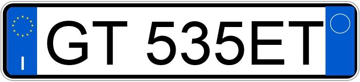 Numer rejestracyjny GT535ET posiada KIA Picanto 3as.