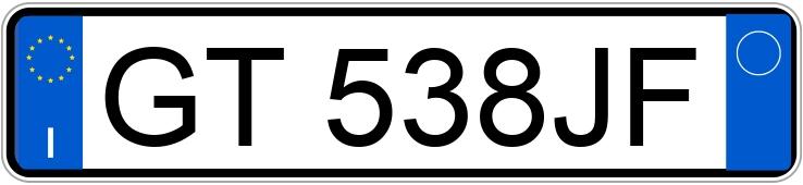 Numer rejestracyjny GT538JF posiada VOLKSWAGEN Golf 7a serie Numer rejestracyjny GT538JF posiada VOLKSWAGEN Golf 7a serie
