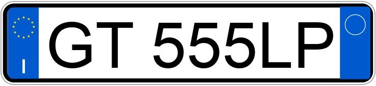 Numer rejestracyjny GT555LP posiada KIA Sportage 5a serie