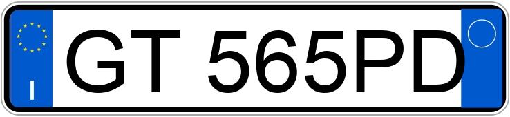 Numer rejestracyjny GT565PD posiada VOLKSWAGEN T-Roc 1a serie