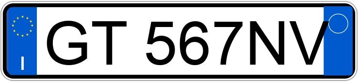 Numer rejestracyjny GT567NV posiada OPEL Corsa 6a serie