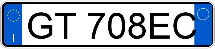 Numer rejestracyjny GT708EC posiada NISSAN Juke 2a serie