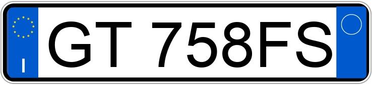 Numer rejestracyjny GT758FS posiada NISSAN Qashqai 3a serie Numer rejestracyjny GT758FS posiada NISSAN Qashqai 3a serie