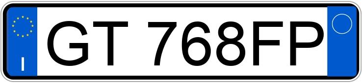 Numer rejestracyjny GT768FP posiada SUZUKI Ignis