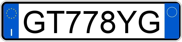 Numer rejestracyjny GT778YG posiada VOLKSWAGEN T-Roc