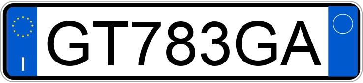 Numer rejestracyjny GT783GA posiada AUDI Q3 2a serie Numer rejestracyjny GT783GA posiada AUDI Q3 2a serie