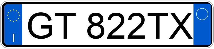 Numer rejestracyjny GT822TX posiada FORD Puma Numer rejestracyjny GT822TX posiada FORD Puma