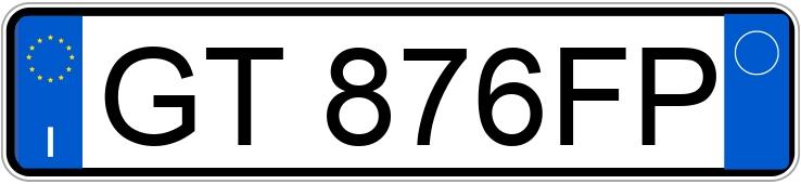 Numer rejestracyjny GT876FP posiada KIA Picanto 3as.