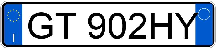 Numer rejestracyjny GT902HY posiada VOLKSWAGEN Golf 6a serie
