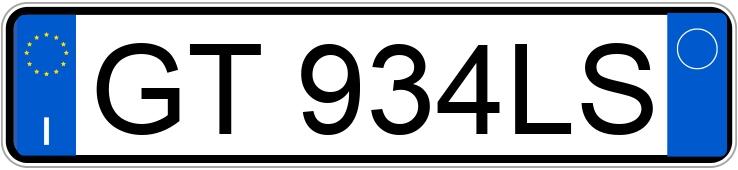 Numer rejestracyjny GT934LS posiada NISSAN Juke 1a serie