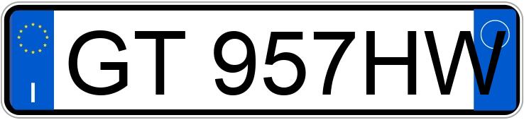 Numer rejestracyjny GT957HW posiada CUPRA Leon