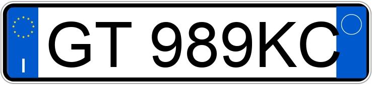 Numer rejestracyjny GT989KC posiada MAZDA Mazda3 4a serie