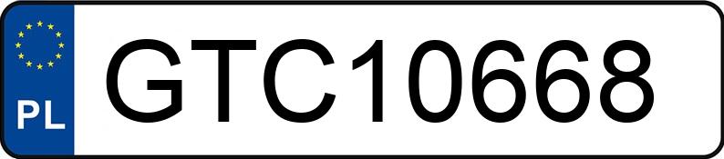 Numer rejestracyjny GTC 10668 posiada VOLVO S60 - GTC10668 Numer rejestracyjny GTC 10668 posiada VOLVO S60 - GTC10668