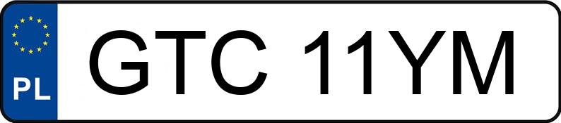 Numer rejestracyjny GTC 11YM posiada VOLKSWAGEN PASSAT - GTC11YM Numer rejestracyjny GTC 11YM posiada VOLKSWAGEN PASSAT - GTC11YM