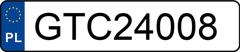 Numer rejestracyjny GTC 24008 posiada OPEL Vectra C 1.9 CDTI MR`02 E3 Design - GTC24008 Numer rejestracyjny GTC 24008 posiada OPEL Vectra C 1.9 CDTI MR`02 E3 Design - GTC24008