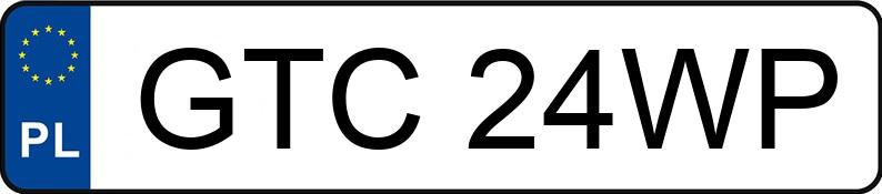 Numer rejestracyjny GTC 24WP posiada VOLKSWAGEN Passat B5 1.9 TDI MR`96 E2 Trendline - GTC24WP