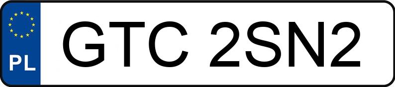 Numer rejestracyjny GTC 2SN2 posiada BURG HOBUR - GTC2SN2