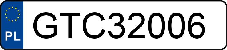 Numer rejestracyjny GTC 32006 posiada PEUGEOT 206 1.4 HDI MR`03 E3 XT - GTC32006