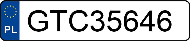 Numer rejestracyjny GTC 35646 posiada FORD Kuga 2.0 TDCi MR`17 E6 Titanium AWD Powershift - GTC35646