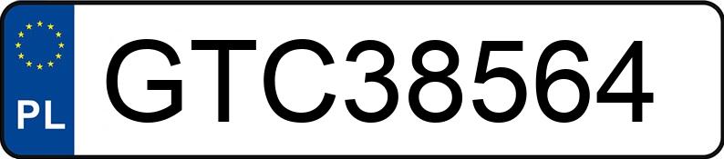 Numer rejestracyjny GTC 38564 posiada VOLVO S40 - GTC38564 Numer rejestracyjny GTC 38564 posiada VOLVO S40 - GTC38564