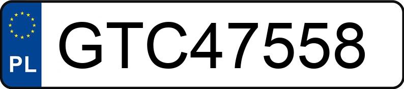 Numer rejestracyjny GTC 47558 posiada FORD MONDEO 2.0 TDCI - GTC47558