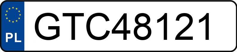 Numer rejestracyjny GTC 48121 posiada AUDI A4 - GTC48121