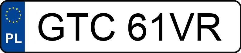 Numer rejestracyjny GTC 61VR posiada BMW 316i Kat. E30 316i Kat. E30 - GTC61VR