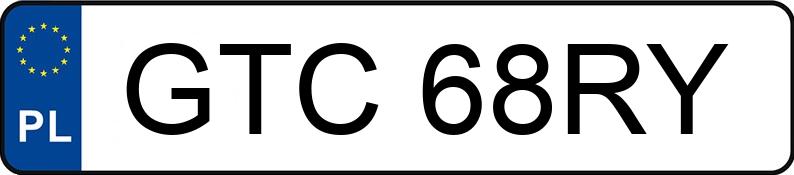 Numer rejestracyjny GTC 68RY posiada DAEWOO / FSO Matiz 0.8 Kat. MR`98 Life - GTC68RY