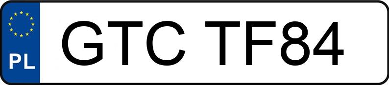 Numer rejestracyjny GTC TF84 posiada CITROEN C4 1.6 HDI MR`11 E4 Attraction - GTCTF84