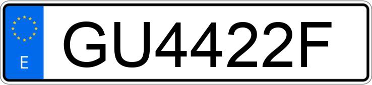 Numer rejestracyjny GU4422F posiada SUZUKI VITARA 1.6