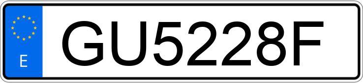 Numer rejestracyjny GU5228F posiada AUDI COUPE