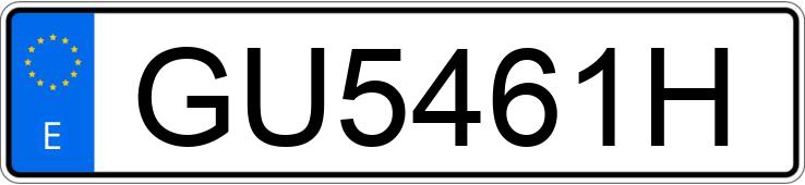 Numer rejestracyjny GU5461H posiada LAND ROVER DISCOVERY