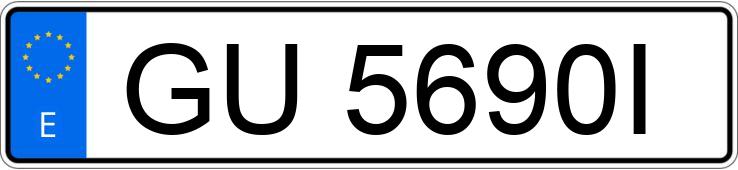 Numer rejestracyjny GU5690I posiada SUZUKI VITARA